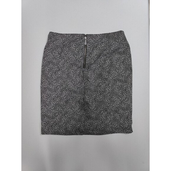 Michael Kors Black & White Textured Pencil Skirt Womens Size 12 - Picture 2 of 5
